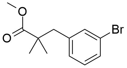 3-(3-溴苯基)-2,2-二甲基丙酸甲酯（對(duì)外不銷(xiāo)售）